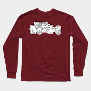 Lotus 72 Sketch Long Sleeve T-Shirt